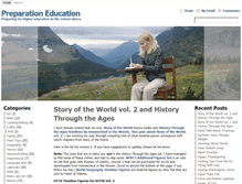 Tablet Screenshot of preparationeducation.com